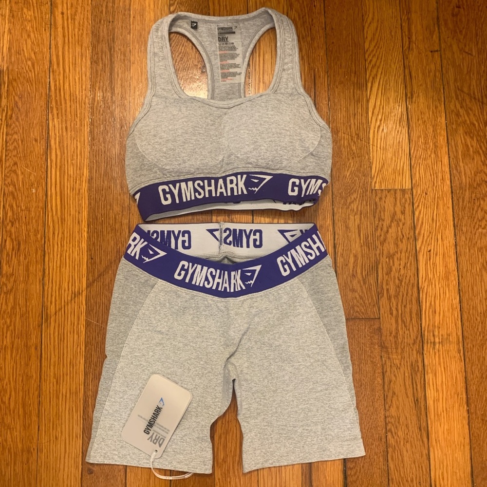 Gymshark gray set🦈🦈